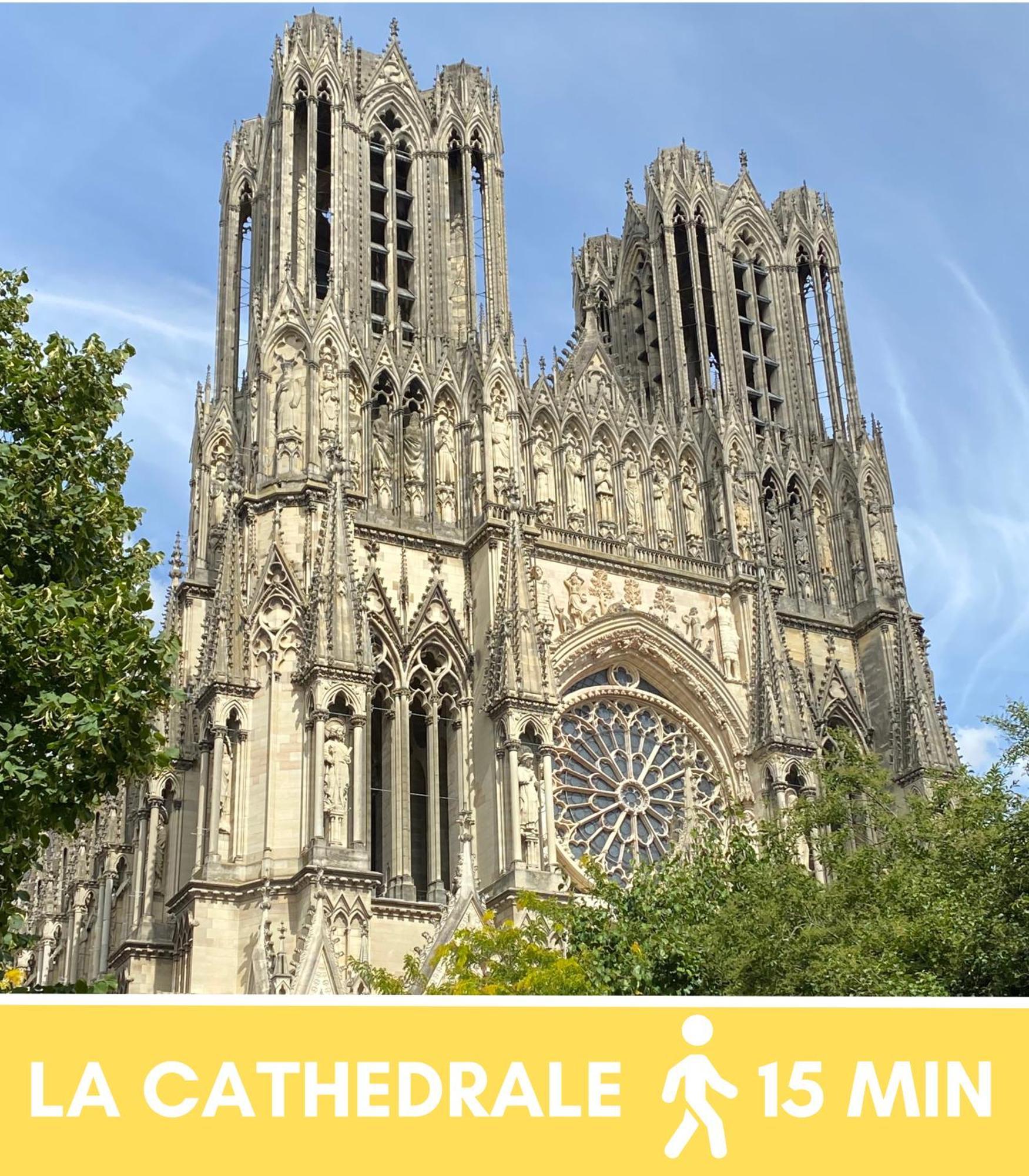 Le Remois - Charmant T2 - Renove - Parking - Cour Privative - Wifi 랭스 외부 사진