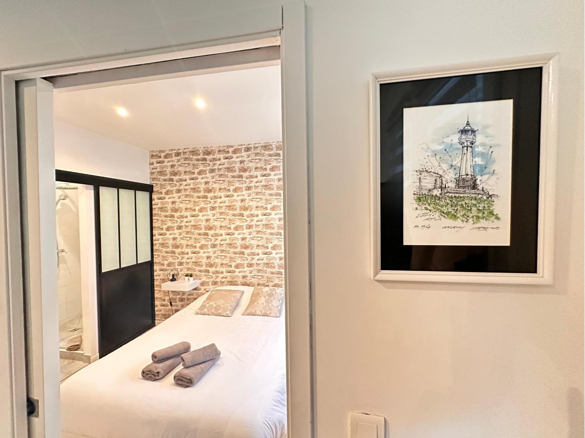 Le Remois - Charmant T2 - Renove - Parking - Cour Privative - Wifi 랭스 외부 사진