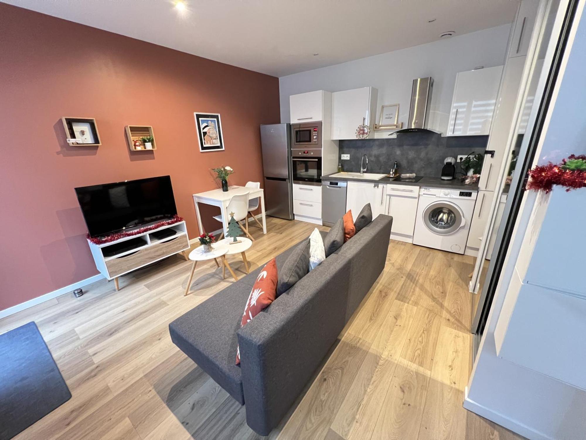 Le Remois - Charmant T2 - Renove - Parking - Cour Privative - Wifi 랭스 외부 사진